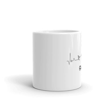 Fishing Cardiogram 11oz Mug